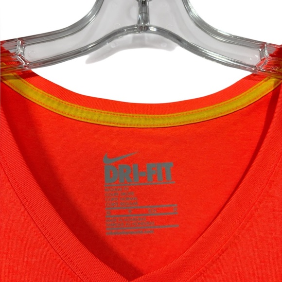 NEW, Nike Dri-FIT Livestrong Women's Athletic T-Shirt, XS, Orange 🏃‍♀️‍➡️ - Picture 4 of 9